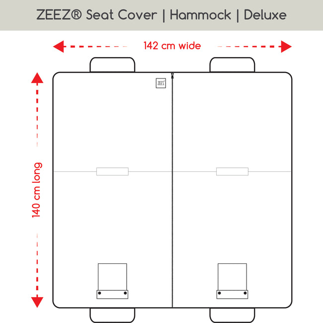 Zeez Waterproof Hammock seat Cover