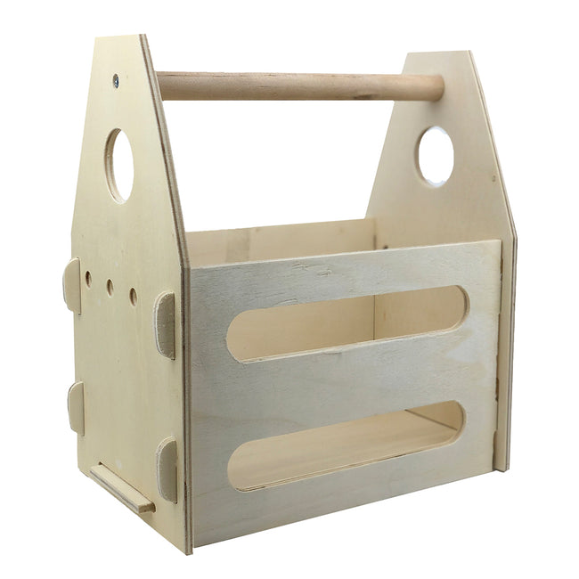 Tool Box Hay Feeder