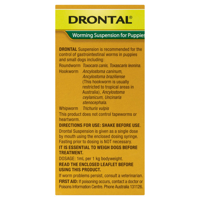 Drontal Worming Suspension 30ml