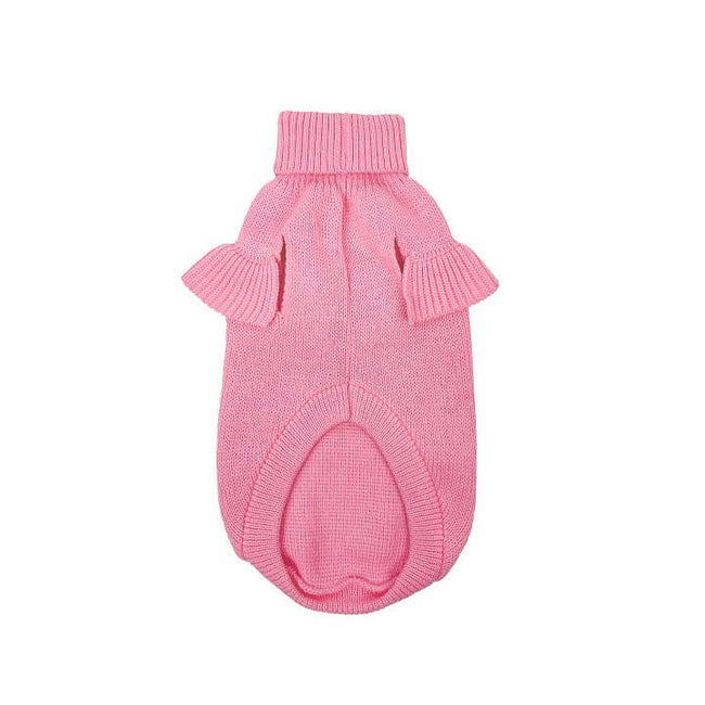 Huskimo Jumper Frill Knit Bubblegum