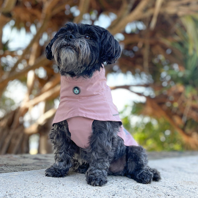 Huskimo Peak Raincoat Dusty Pink