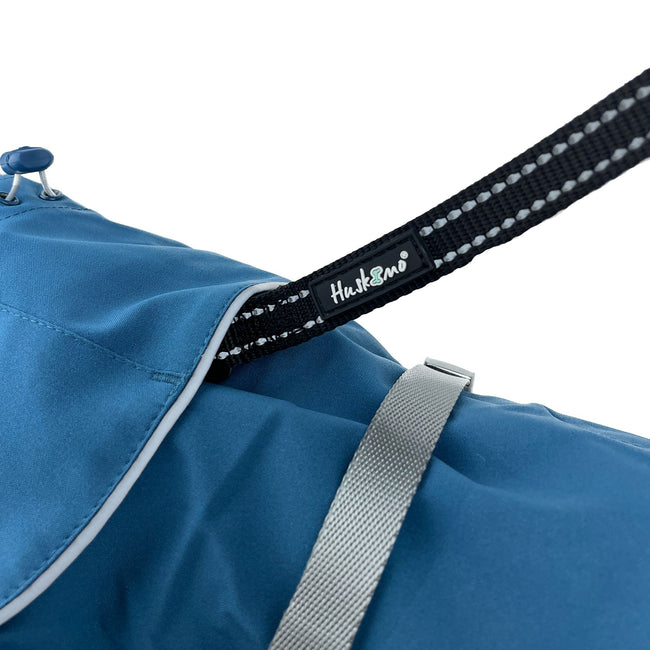 Huskimo Peak Raincoat Fjord Blue
