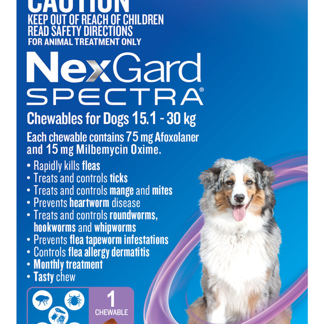 Nexgard Spectra Large Dog 15.1-30kg