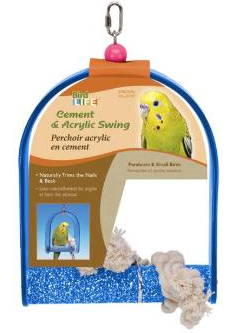 Cement Swing With Acrylic Frame