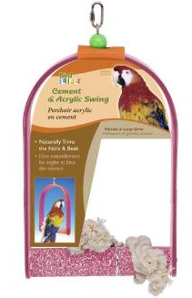 Cement Swing With Acrylic Frame