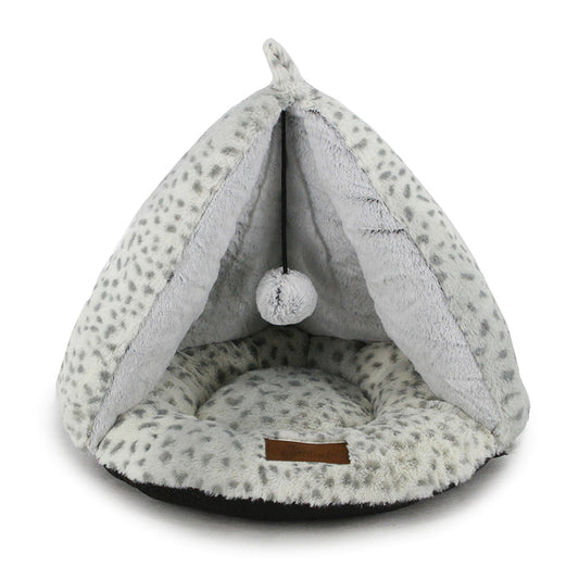 Cattitude Snow Leopard Teepee