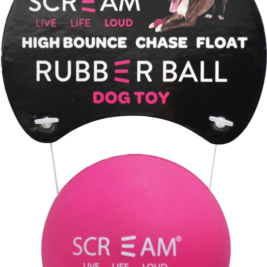 Scream Rubber Ball