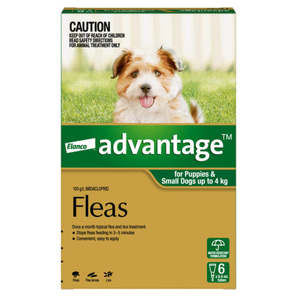 Advantage Small Dog up to 4kg