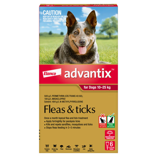 Advantix Large Dog 10-25kg