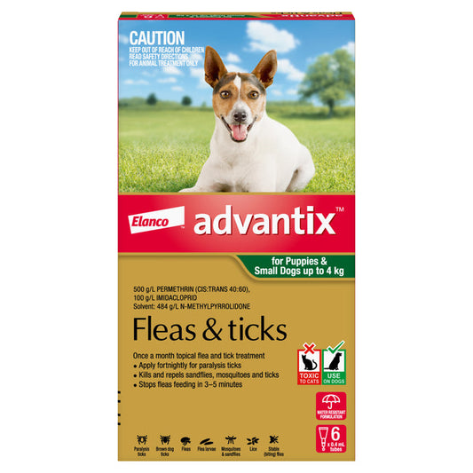 Advantix Small Dog up to 4kg