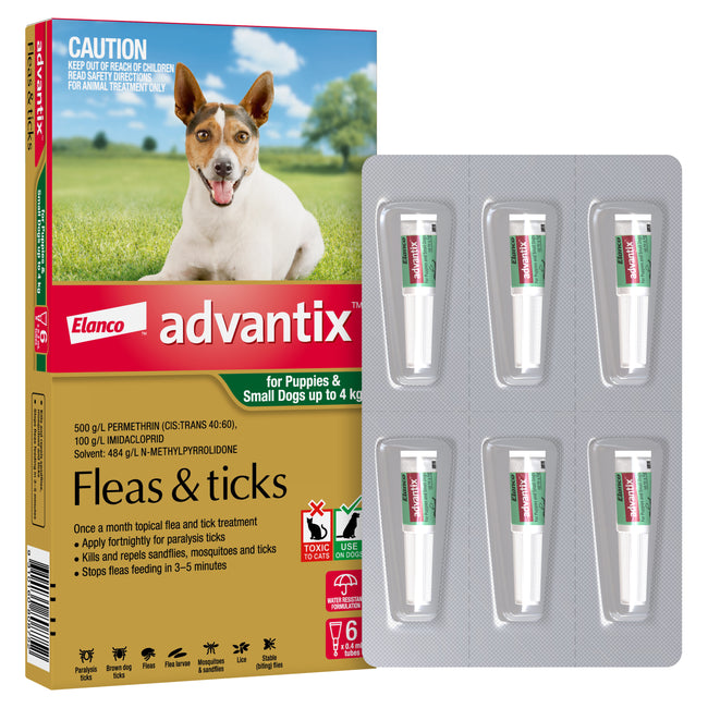 Advantix Small Dog up to 4kg