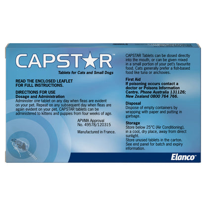 Capstar - Cats and Small Dogs 6 Pack