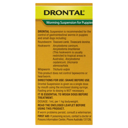 Drontal Worming Suspension 30ml