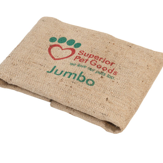Hessian Bed Replacement Cover with Velcro tabs