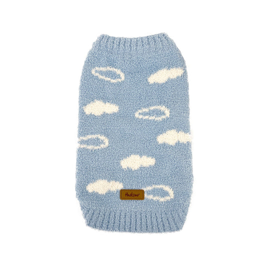 Huskimo Jumper Clouds Baby Blue