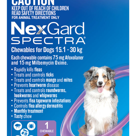 Nexgard Spectra Large Dog 15.1-30kg