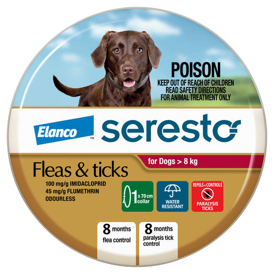 Seresto - Dogs Over 8kg