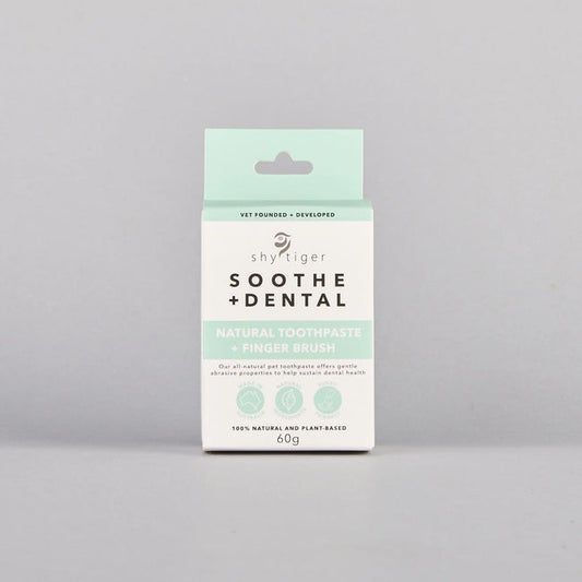 Shy Tiger Natural Toothpaste + Finger Brush 60g
