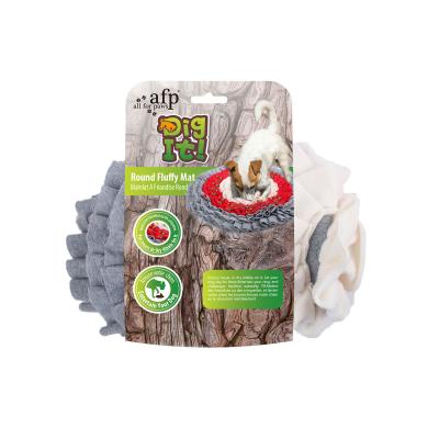 Snuffle Mat - Play & Treat Round Fluffy Mat