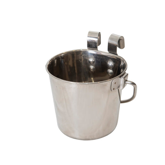 Flat Sided Bucket with Hooks