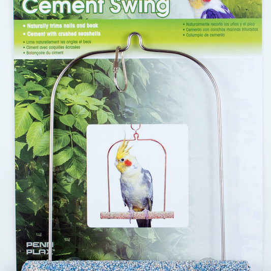 Cement Swing with Wire Frame