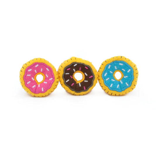 ZippyClaws Mini Donutz 3 Pack