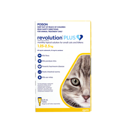 Revolution Plus Kitten And Small Cat 1.25-2.5kg