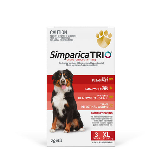 Simparica Trio X Large Dog 40.1-60kg